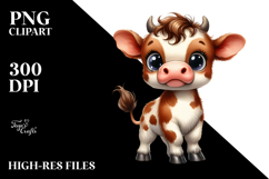 Baby Cow Rain Boots | Watercolor Product Image 2