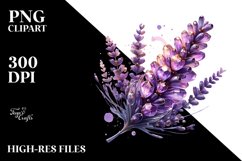 Lavender Watercolor Splash Product Image 3