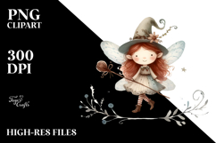 Vintage Funny Fairy White Background Product Image 2