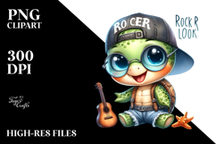 Cute Baby Turtle PNG Product Image 2