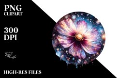 Detailed Cosmos Watercolor | Clipart Product Image 1