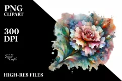 Shiny Material Wooden Stained Watercolor | Sublimation | Product Image 3