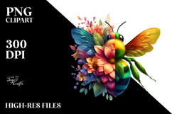 Vibrant Bee PNG Product Image 2