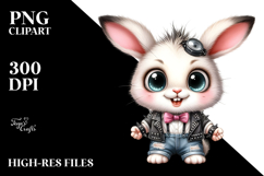 Punk Rabbit PNG Product Image 2
