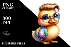 Cute Baby Duck PNG Product Image 2