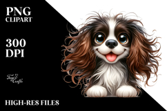 Cute English Springer Spaniel PNG Product Image 2