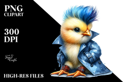 Modest Baby Chicken with Raincoat PNG Product Image 2