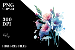 Material Gladiolus with Bandana PNG Product Image 2
