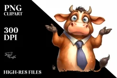 Big Eyes Caricature-like Clipart Product Image 3