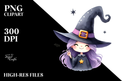Funny Witch Hat, Transparent PNG Product Image 2