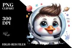 Cute Baby Swan PNG Product Image 2