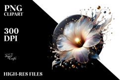 Abstract Morning Glory PNG Product Image 2
