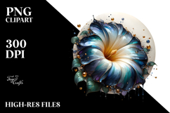 Abstract Morning Glory , PNG Product Image 2