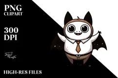 Funny Very Simple Bat Digital Painting PNG Product Image 2