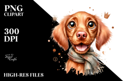 Baby Vizsla PNG Product Image 2