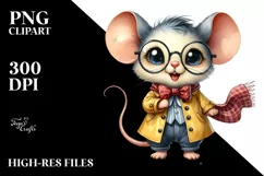 Baby Mouse Bandana Fancy es | Watercolor Product Image 3