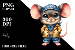 Baby Mouse Bandana Fancy es | Watercolor Product Image 2