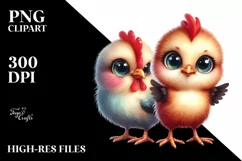 Big Eyes Caricature-like Clipart Product Image 3