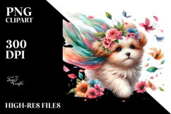 Colorful Cute Dog Tumbling, 20 oz Tumbler Product Image 2