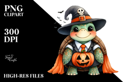 Funny Watercolor Whimsical Turtle Product Image 2