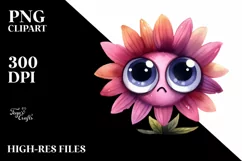 Funny Baby Flower, High-Res PNG Product Image 1