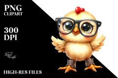 Funny Chicken es Clipart Product Image 2