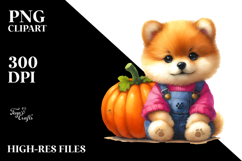 Style Halloween Dog PNG Product Image 2