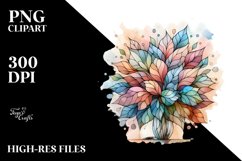 Stained Begonia | Clipart Product Image 1