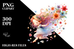 Colorful Tumbling Fairy, 20 oz Tumbler Product Image 2