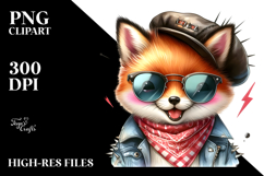 Cute Baby Fox PNG Product Image 2