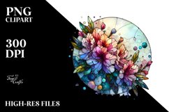 Abstract Rhododendron Clipart Product Image 1