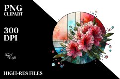 Abstract Rhododendron with Metallic Insertions | Product Image 3