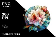 Abstract Rhododendron with Metallic Insertions | Product Image 1