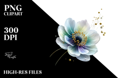 Material Anemone Watercolor Splash PNG Product Image 2