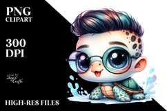 Energetic Baby Turtle, Transparent PNG Product Image 2