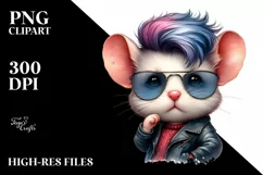 Contempt Baby Mouse with Funny PNG Product Image 3