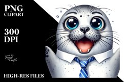Seal Tie Clipart Product Image 1