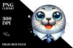 Seal Tie Clipart Product Image 1