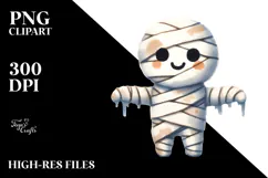 Spooky Mummy Design, High-Resolution PNG Product Image 2