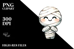 Spooky Mummy Design, Transparent PNG Product Image 2