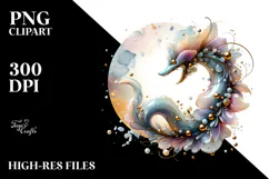 Abstract y Flower Sublimation Clipart Product Image 2