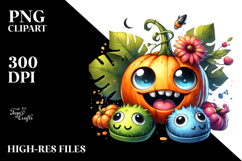 Funny Eyeball Monster with Lollipop, Watercolor Design Product Image 2