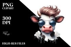 Crazy Cow PNG Product Image 2