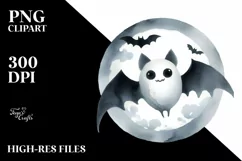 Simple Funny Haloween Clipart PNG Product Image 1
