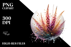 Abstract y Flower Sublimation Clipart Product Image 2