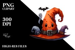 Funny Haloween Hat Clipart Product Image 1