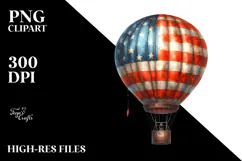 Vintage Hot Air Balloon Tumbler Product Image 2