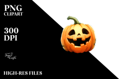 Funny Jack-o&#039;-Lantern, Transparent PNG Product Image 2