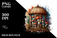 Detailed Wooden Stained Mushroom Product Image 3