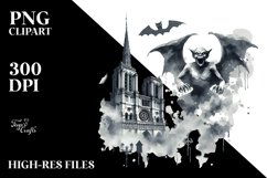 Wacky Gargoyle PNG Product Image 3